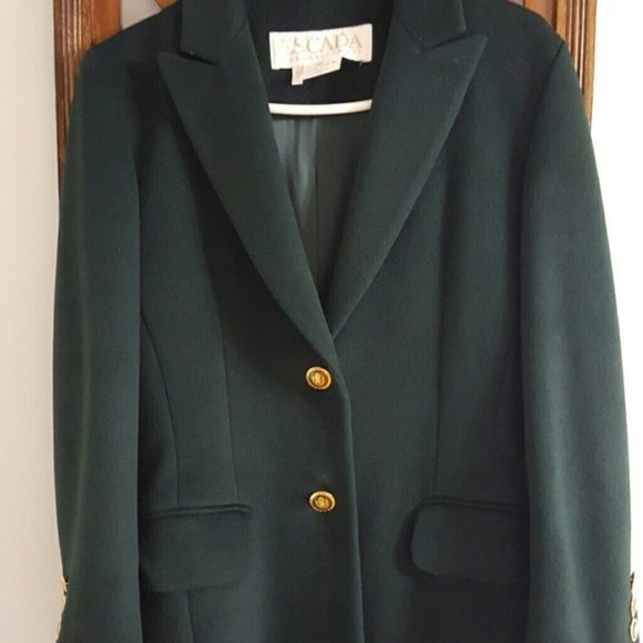 Escada Classic Coat Made In Germany - Picture 1 of 5